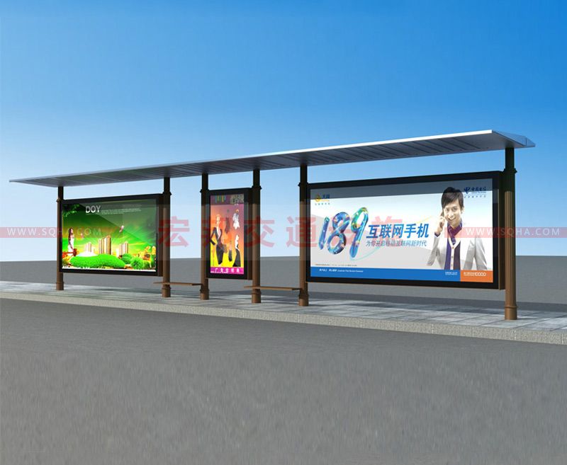 公交候車(chē)亭常規(guī)尺寸、價(jià)格